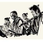 Иллюстрации к фильму «Семь самураев»